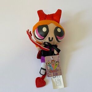 2000 Toy Connection Powerpuff Girls Blossom Halloween Devil Plush with Tag